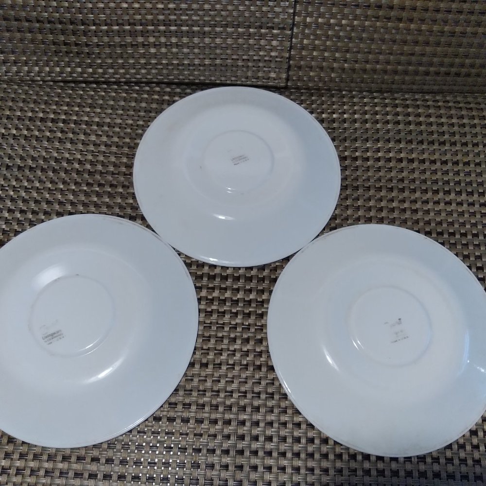 Correlle Corning Vintage Livingware Saucers - Picture 2 of 3